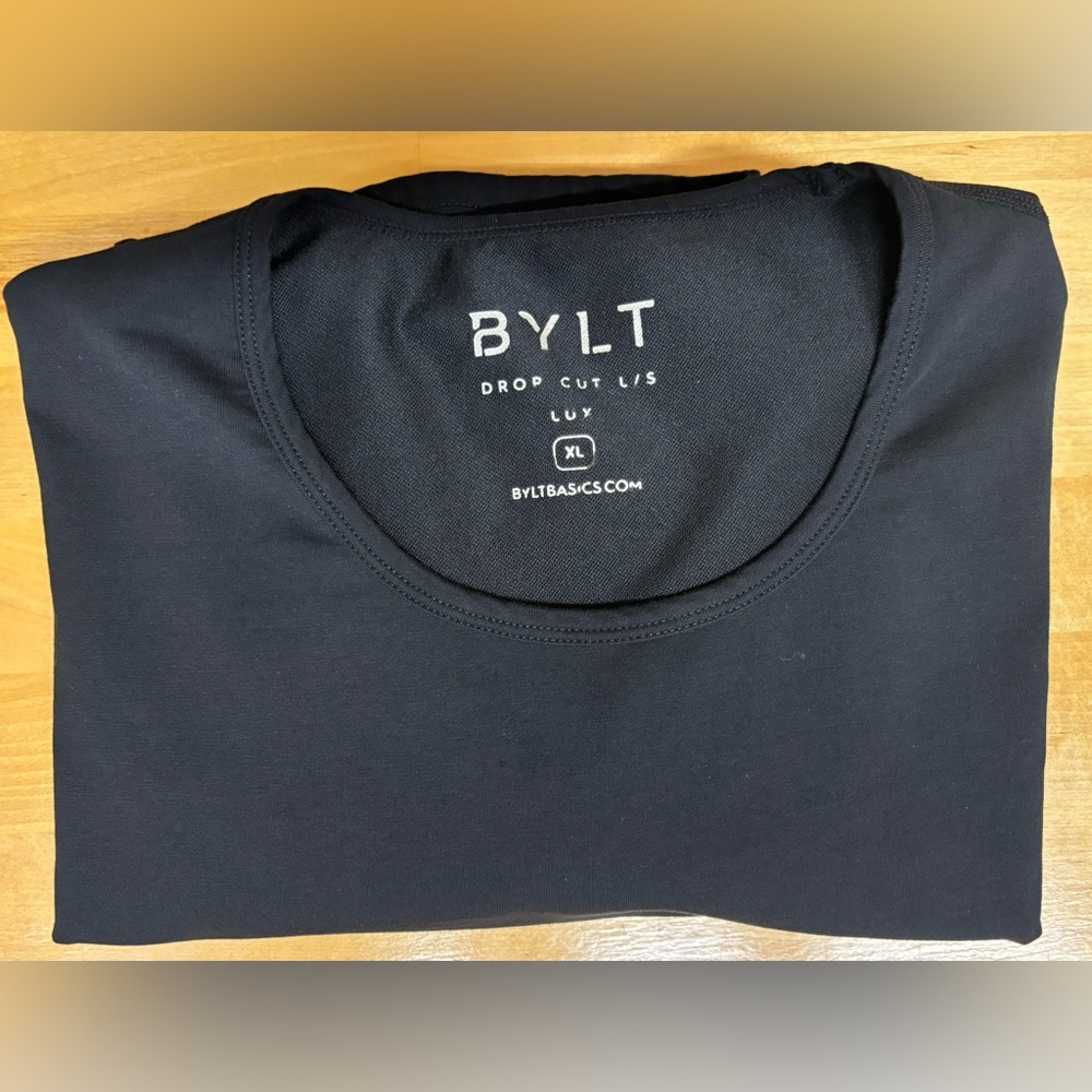 BYLT Drop-Cut Long Sleeve Lux crew shirt. Perfect condition.